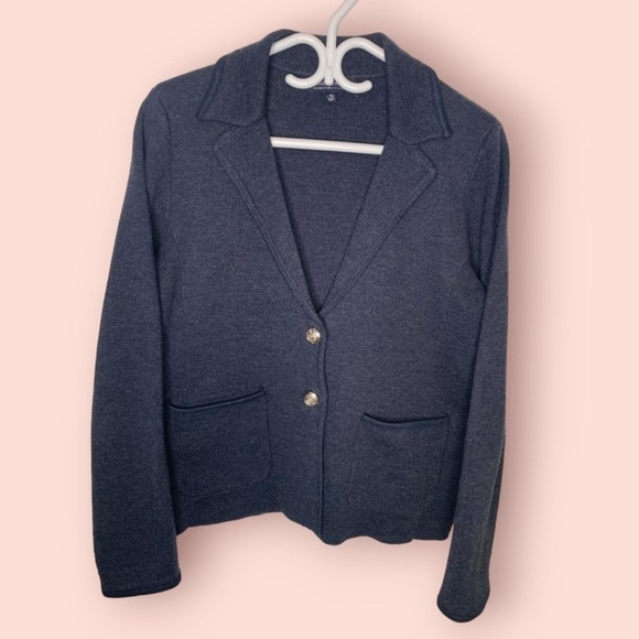 Vintage Jones New York Signature Blazer Cardigan, Size: Petite Medium - Picture 1 of 6